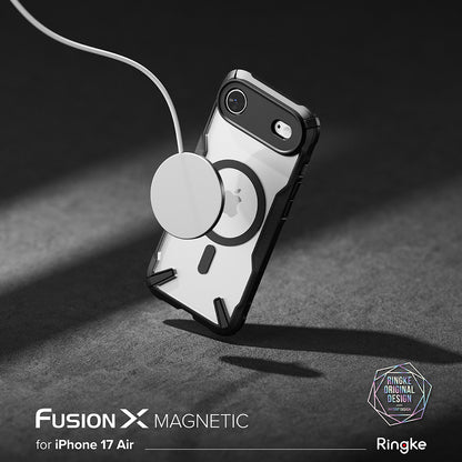 Coque MagSafe pour Apple iPhone 17 Air, Ringke, Fusion X, Noire