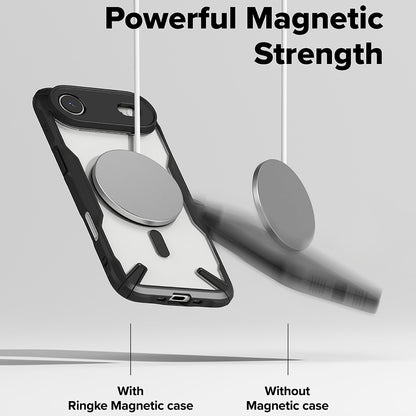 Coque MagSafe pour Apple iPhone 17 Air, Ringke, Fusion X, Noire