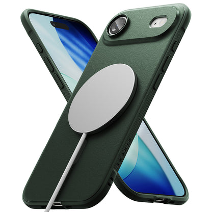 Étui MagSafe pour Apple iPhone 17 Air, Ringke, Onyx, Vert Foncé