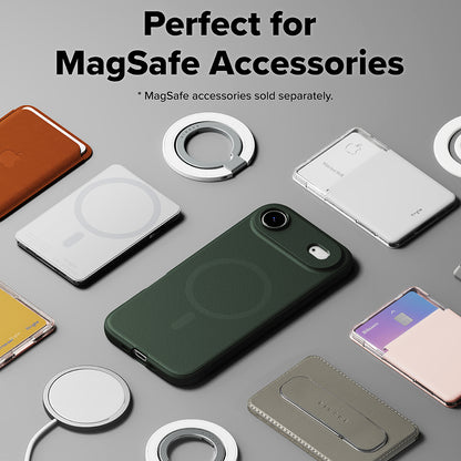 Étui MagSafe pour Apple iPhone 17 Air, Ringke, Onyx, Vert Foncé