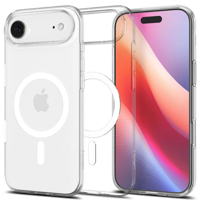 Coque MagSafe pour Apple iPhone 17 Air, Spigen, Liquid Crystal, Blanche