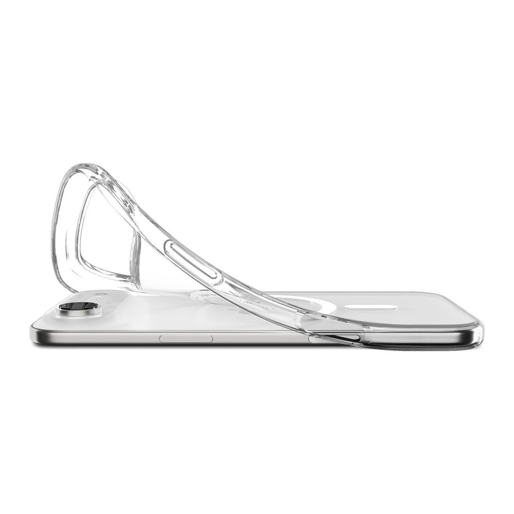 Coque MagSafe pour Apple iPhone 17 Air, Spigen, Liquid Crystal, Blanche