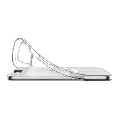 Coque MagSafe pour Apple iPhone 17 Air, Spigen, Liquid Crystal, Blanche