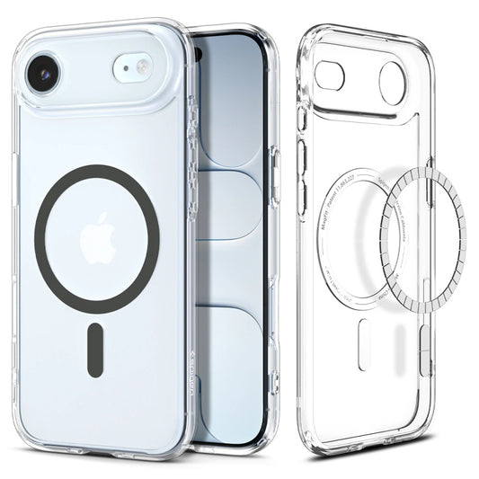 Coque MagSafe pour Apple iPhone 17 Air, Spigen, Ultra Hybrid, Gris