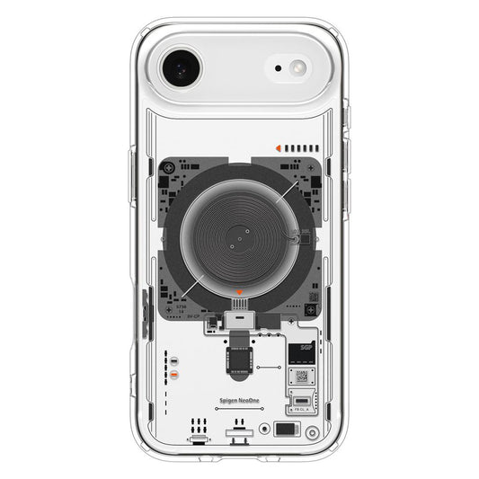 Coque MagSafe pour Apple iPhone 17 Air, Spigen, Ultra Hybrid Neo One, Transparente