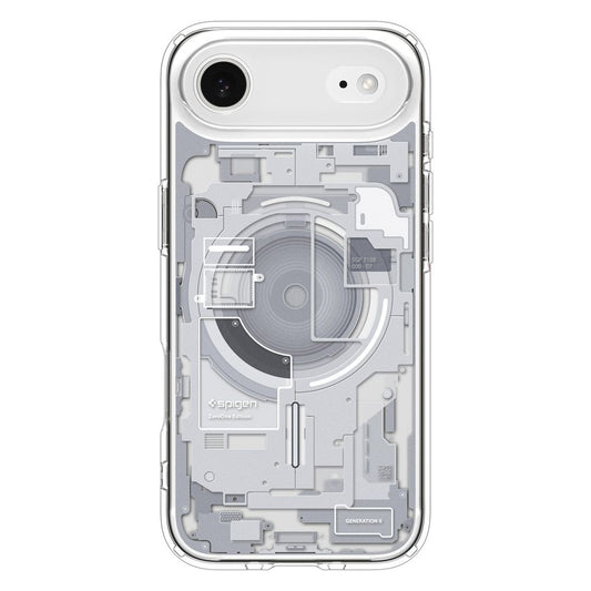 Coque MagSafe pour Apple iPhone 17 Air, Spigen, Ultra Hybrid Zero One, Blanche