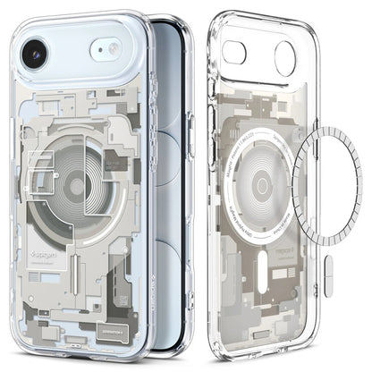 Coque MagSafe pour Apple iPhone 17 Air, Spigen, Ultra Hybrid Zero One, Beige