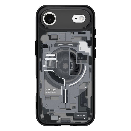 Coque MagSafe pour Apple iPhone 17 Air, Spigen, Ultra Hybrid Zero One, Noire