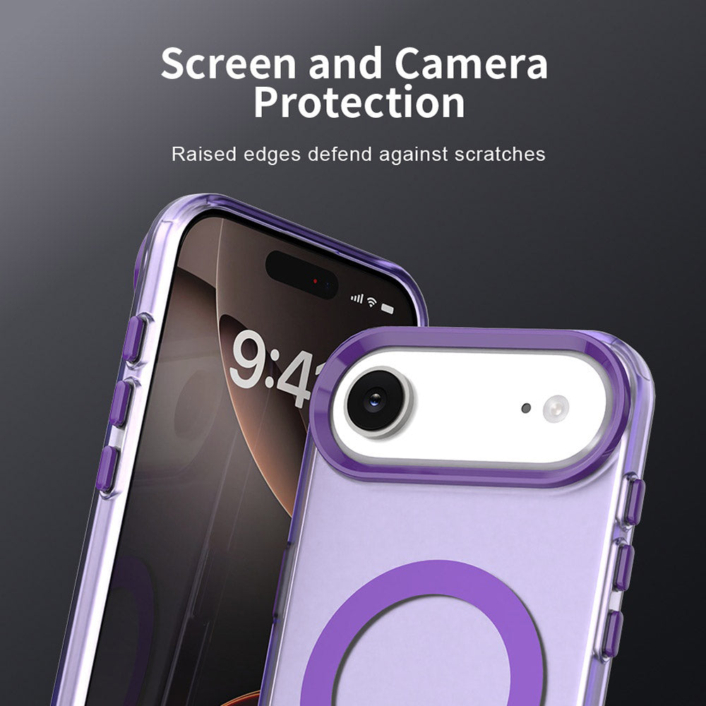 Coque MagSafe pour Apple iPhone 17 Air, Techsuit, CandyCase, Violet