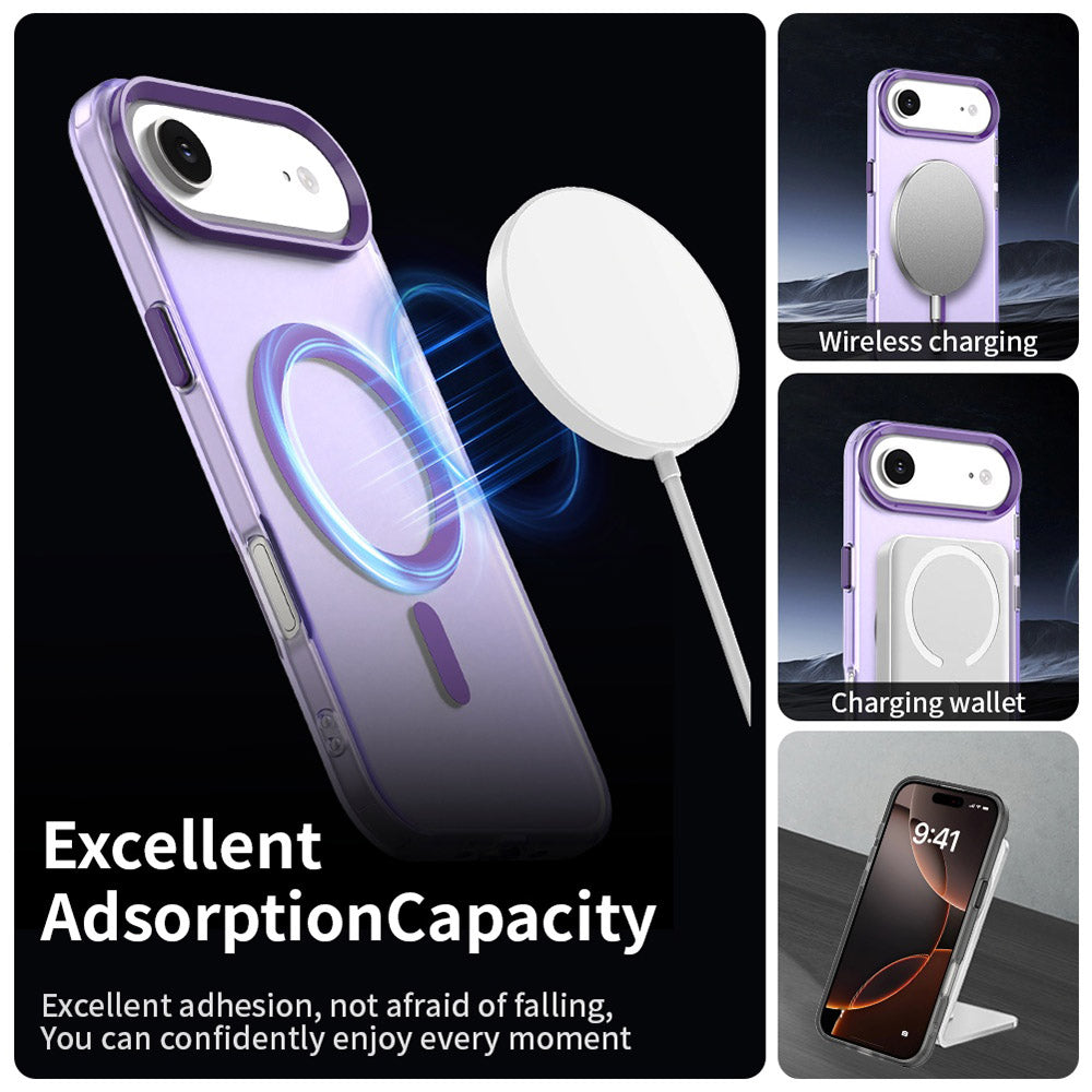 Coque MagSafe pour Apple iPhone 17 Air, Techsuit, CandyCase, Violet