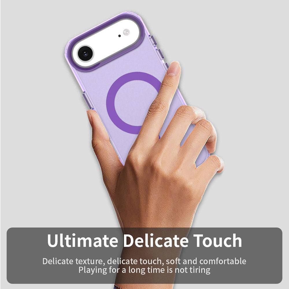 Coque MagSafe pour Apple iPhone 17 Air, Techsuit, CandyCase, Violet
