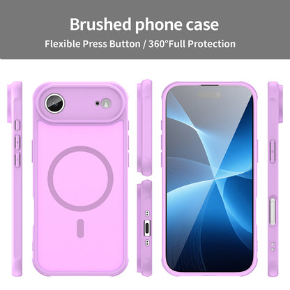 Coque MagSafe pour Apple iPhone 17 Air, Techsuit, HaloFrost II, Rose