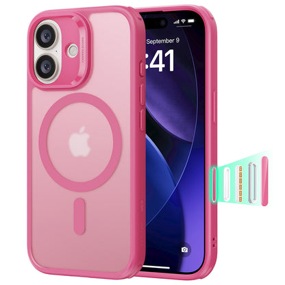 Coque MagSafe pour Apple iPhone 17, ESR, Classic Hybrid, Rose Satiné