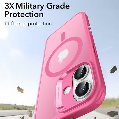 Coque MagSafe pour Apple iPhone 17, ESR, Classic Hybrid, Rose Satiné