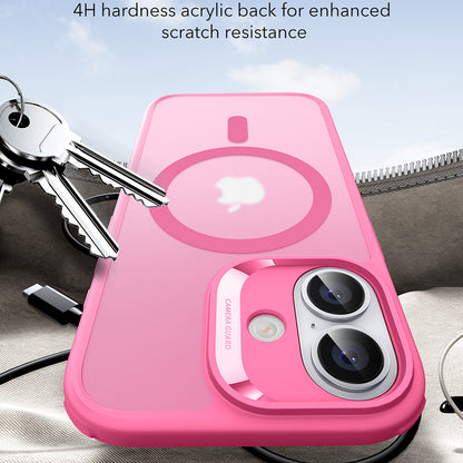 Coque MagSafe pour Apple iPhone 17, ESR, Classic Hybrid, Rose Satiné