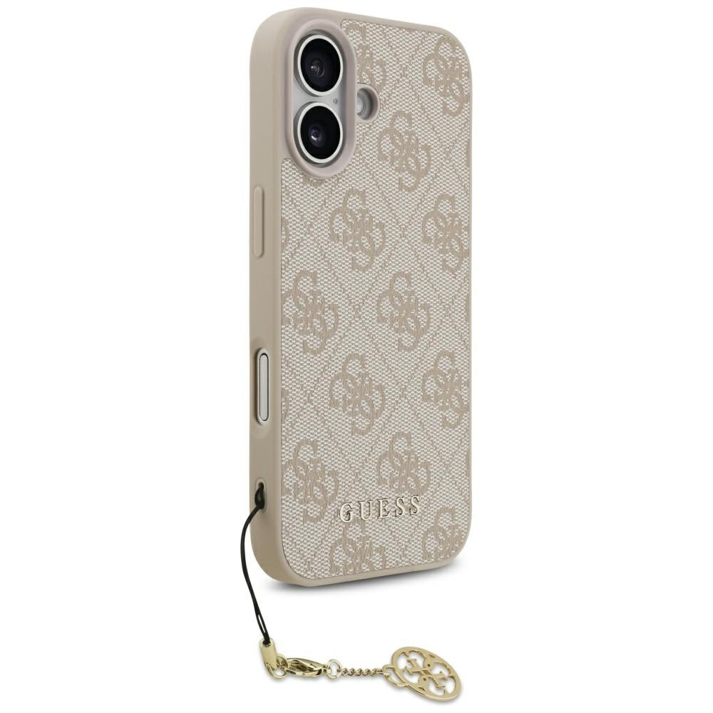 Housse MagSafe pour Apple iPhone 17, Guess, 4G Charm Cradle, Rose