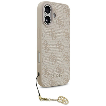 Housse MagSafe pour Apple iPhone 17, Guess, 4G Charm Cradle, Rose