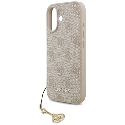 Housse MagSafe pour Apple iPhone 17, Guess, 4G Charm Cradle, Rose