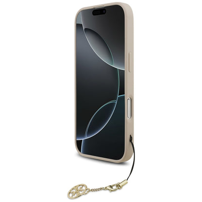 Housse MagSafe pour Apple iPhone 17, Guess, 4G Charm Cradle, Rose