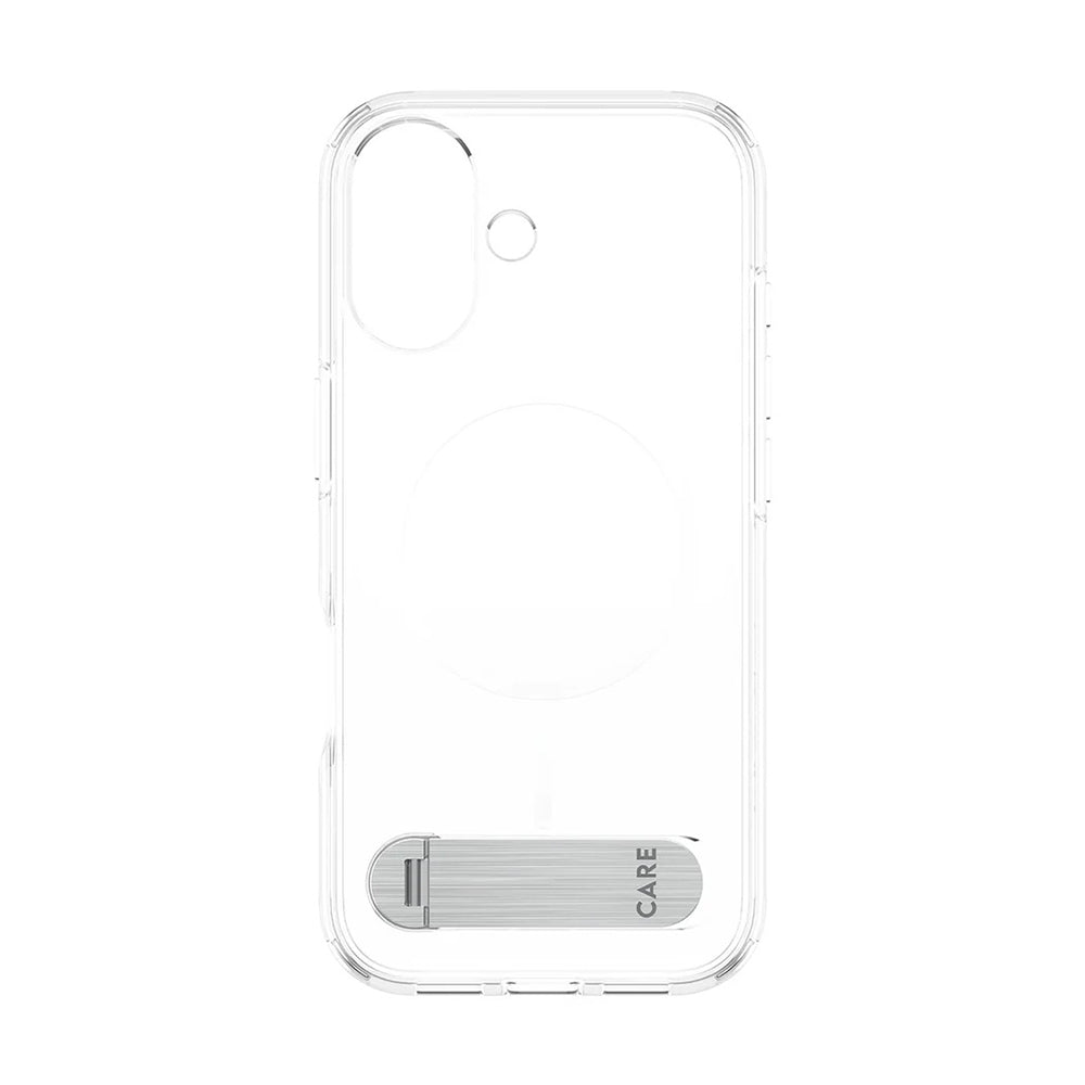Coque MagSafe pour Apple iPhone 17, PanzerGlass, avec fonction support, Transparente
