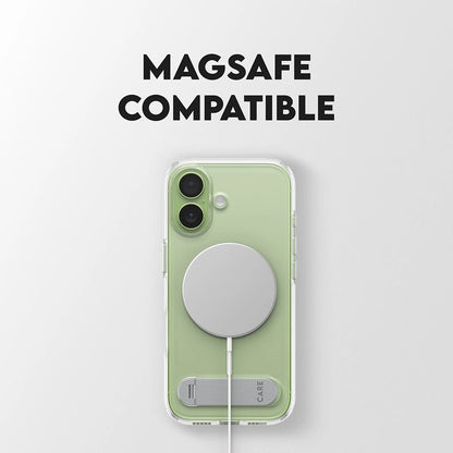 Coque MagSafe pour Apple iPhone 17, PanzerGlass, avec fonction support, Transparente