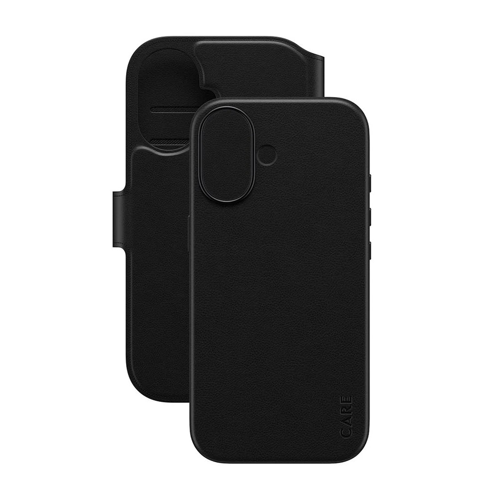 Étui MagSafe pour Apple iPhone 17, PanzerGlass, Fonction Care Tango Two-in-One, Noir