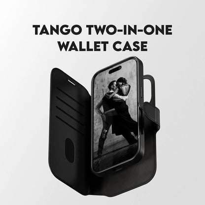 Étui MagSafe pour Apple iPhone 17, PanzerGlass, Fonction Care Tango Two-in-One, Noir