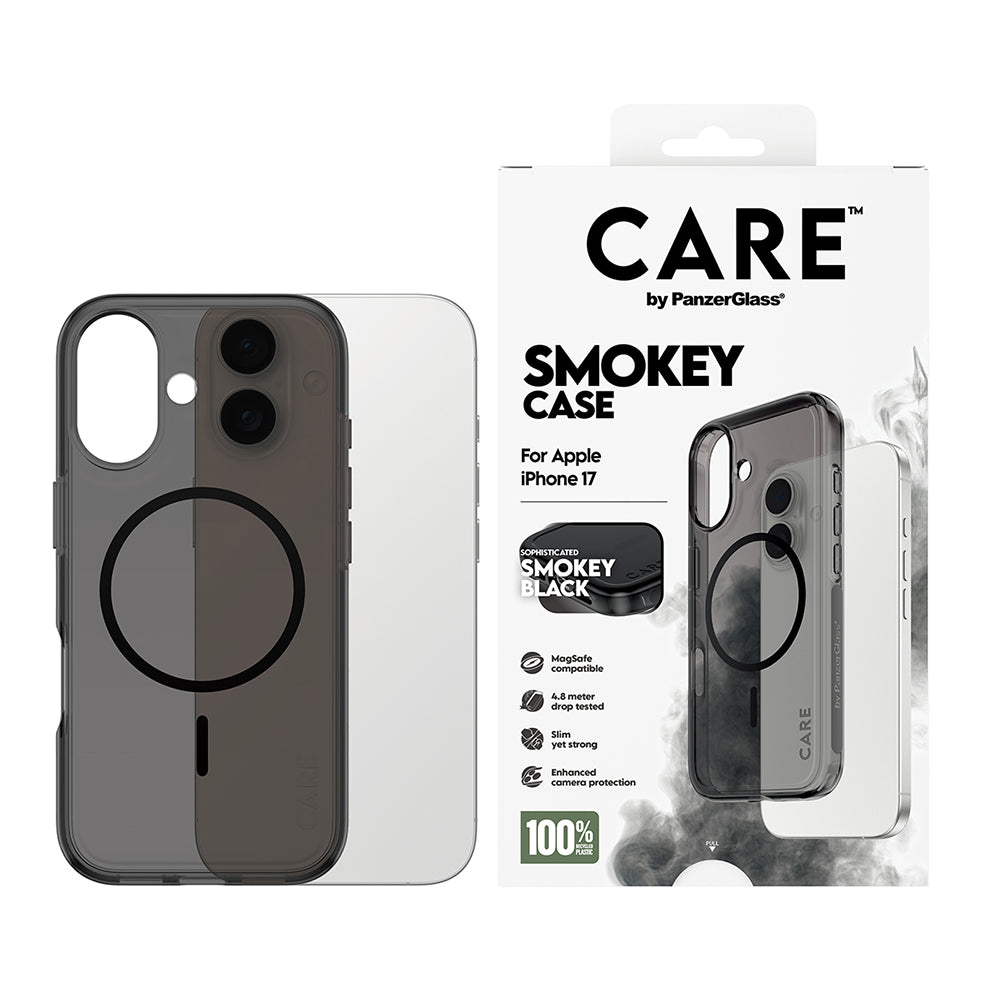 Coque MagSafe pour Apple iPhone 17, PanzerGlass, Care Urban Explorer, Noire