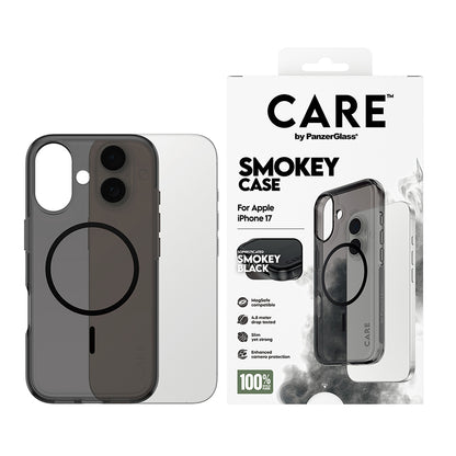 Coque MagSafe pour Apple iPhone 17, PanzerGlass, Care Urban Explorer, Noire