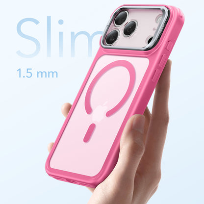 Coque MagSafe pour Apple iPhone 17 Pro, ESR, Classic Hybrid Kickstand, Rose Satiné