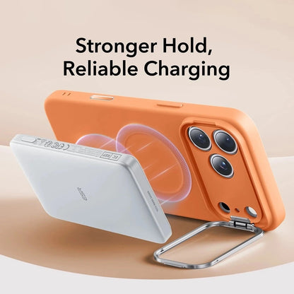 Étui MagSafe pour Apple iPhone 17 Pro, ESR, Cloud Soft Kickstand, Orange