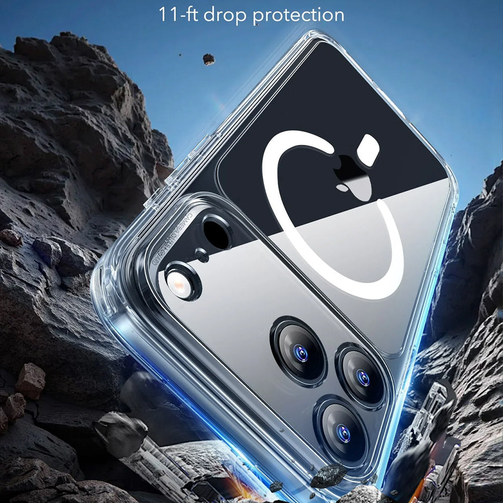Coque MagSafe pour Apple iPhone 17 Pro Max, ESR, Classic Hybrid, Transparente
