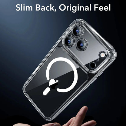 Coque MagSafe pour Apple iPhone 17 Pro Max, ESR, Classic Hybrid, Transparente