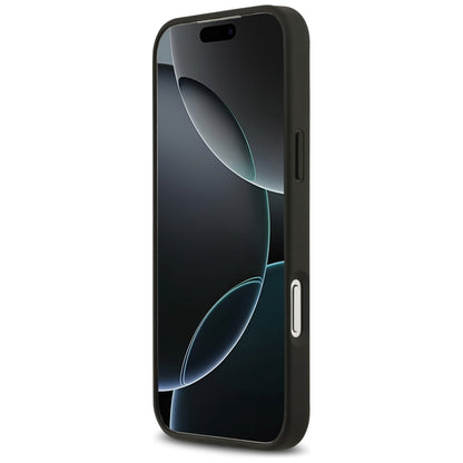 Étui MagSafe pour Apple iPhone 17 Pro Max, Guess, Grained Flowers, Noir