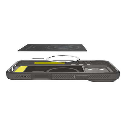 Coque MagSafe pour Apple iPhone 17 Pro Max, Spigen, Rugged Armor, Gris