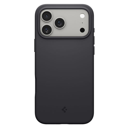 Coque MagSafe pour Apple iPhone 17 Pro Max, Spigen, Silicone Fit, Noire