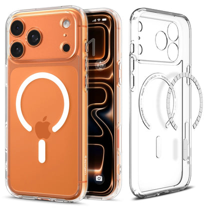 Coque MagSafe pour Apple iPhone 17 Pro Max, Spigen, Ultra Hybrid, Blanche