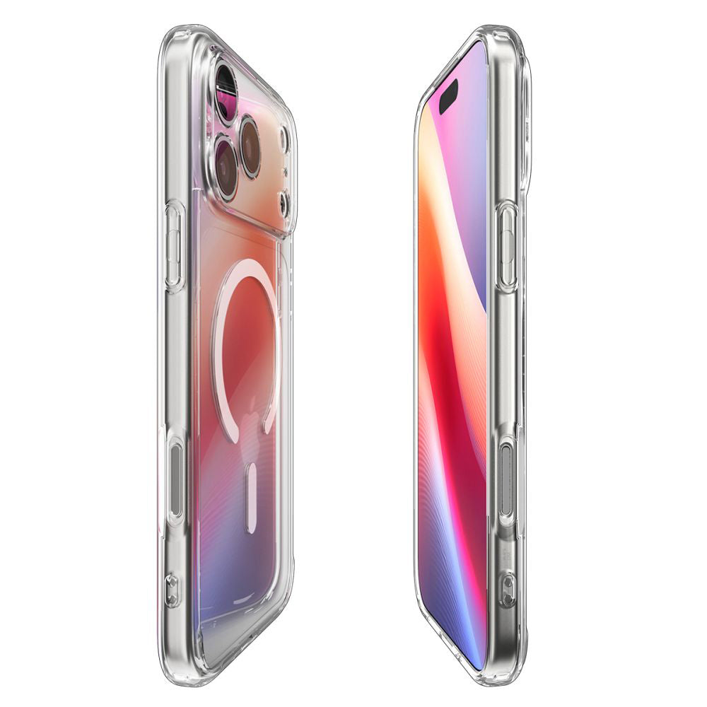 Coque MagSafe pour Apple iPhone 17 Pro Max, Spigen, Ultra Hybrid, Blanche