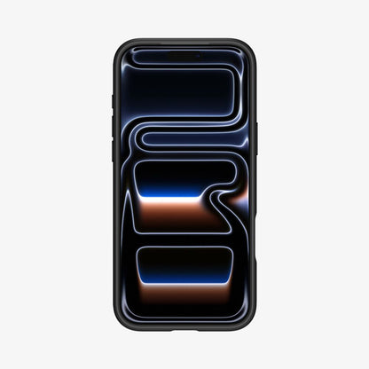 Coque MagSafe pour Apple iPhone 17 Pro Max, Spigen, Ultra Hybrid, Noire Orange Satinée