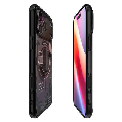 Coque MagSafe pour Apple iPhone 17 Pro Max, Spigen, Ultra Hybrid Zero One, Noire