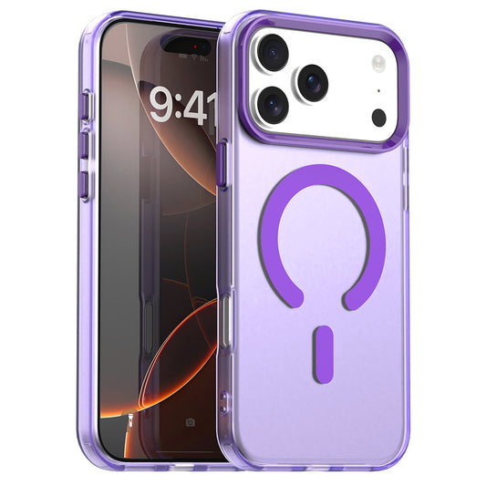 Étui MagSafe pour Apple iPhone 17 Pro Max, Techsuit, CandyCase, Violet