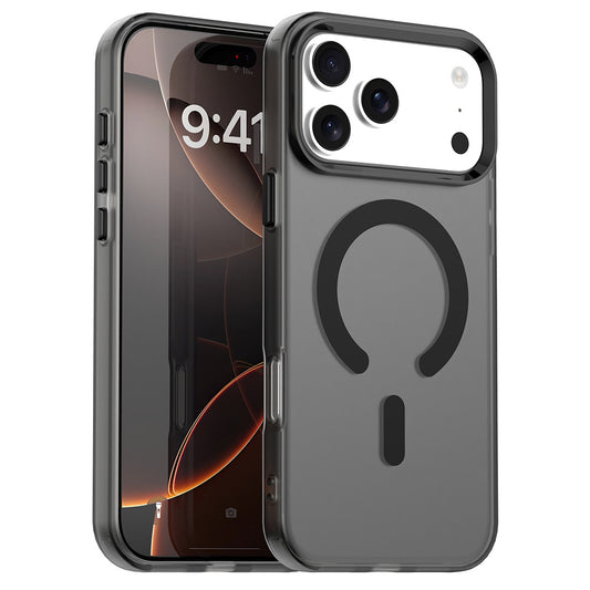 Housse MagSafe pour Apple iPhone 17 Pro Max, Techsuit, CandyCase, Noire