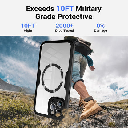 Étui MagSafe pour Apple iPhone 17 Pro Max, Techsuit, ColorVerse 360, Violet