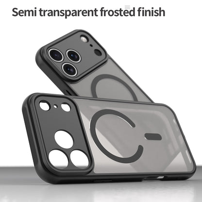 Coque MagSafe pour Apple iPhone 17 Pro Max, Techsuit, HaloFrost II, Noire