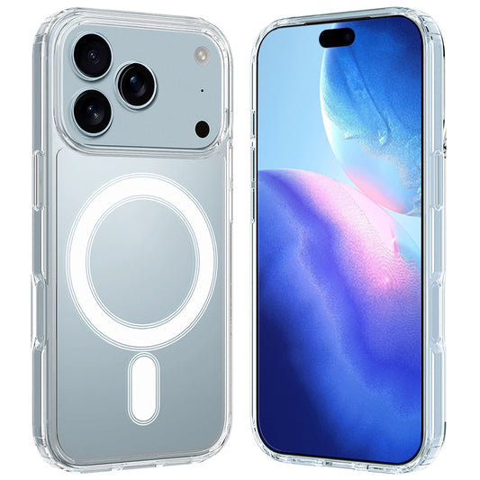 Coque MagSafe pour Apple iPhone 17 Pro Max, Techsuit, Pro, Transparente
