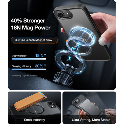 MagSafe Case for Apple iPhone 17 Pro Max, Torras, Guardian, Transparent