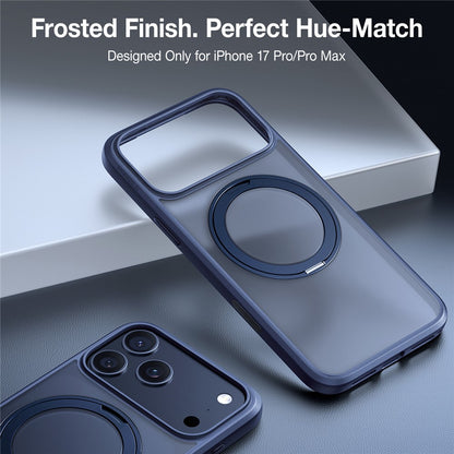 Coque MagSafe pour Apple iPhone 17 Pro Max, Torras, Ostand Pro, Bleue