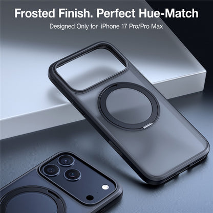 Étui MagSafe pour Apple iPhone 17 Pro Max, Torras, Ostand Pro, Noir