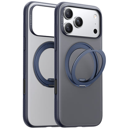 Coque MagSafe pour Apple iPhone 17 Pro Max, Torras, Ostand R Fitness, Bleue