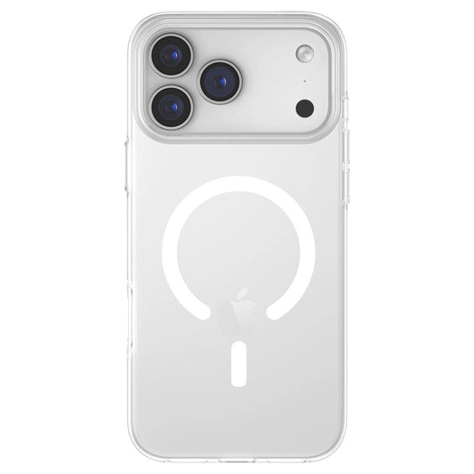 Coque MagSafe pour Apple iPhone 17 Pro Max, UNIQ, Clario MagClick, Transparente